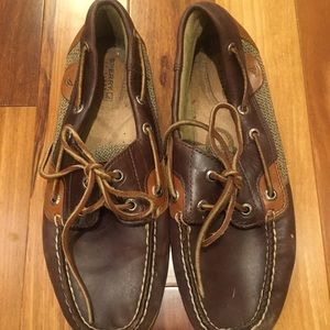 Brown Leather Sperrys